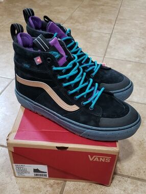 Vans MTE-2 Sk8-Hi Speckled Gum Suede Skate Sneakers Men’s Sz 9.5